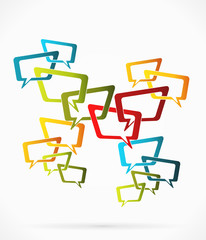 Fototapeta premium Speech bubble