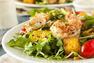 Healthy Shrimp and Arugula Salad
