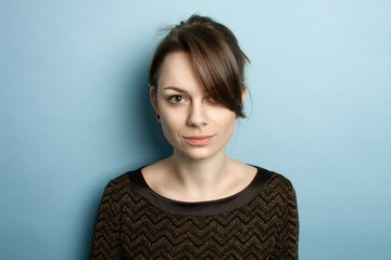 Portrait of beautiful brunette