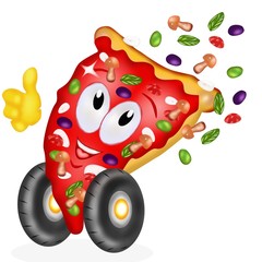 pizza d'asporto per tutti