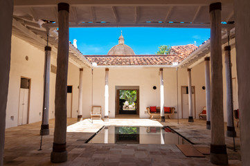 Courtyard and Reflecting Pool