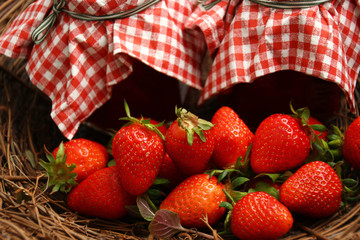 Erdbeeren Konfitüre