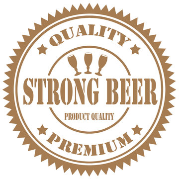 Strong Beer-stamp