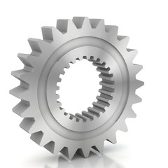 3d rendering Gears Background