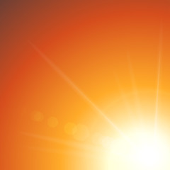 Fototapeta premium zachód słońca tło wektor