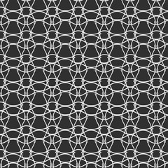 Seamless pattern lines with curve, grate vector background