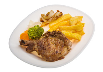 T-bone steak
