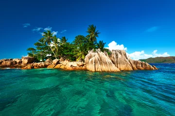 Badezimmer Foto Rückwand Insel Wunderschöne tropische Insel