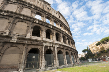 Naklejka premium General view of the Colosseum, Rome, Italy