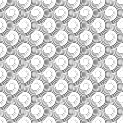 Seamless texture with circle spiral elements.