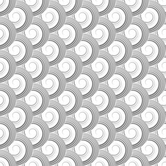 Seamless texture with circle spiral elements.