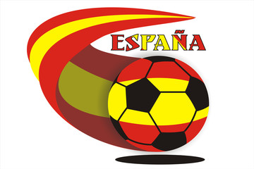 Mundial España Spain World Cup Back Curve