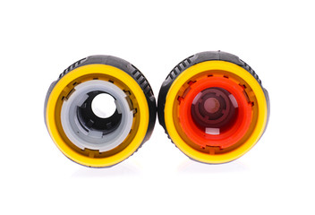 Watering Hose Nozzle Isolated on White Background