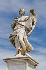 Obraz premium Angel statue, Castel Sant'Angelo, Rome, Italy