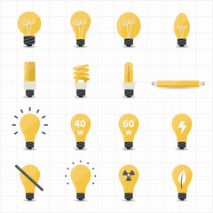 Light Bulb Icons