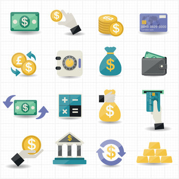 Money and Finance Icons