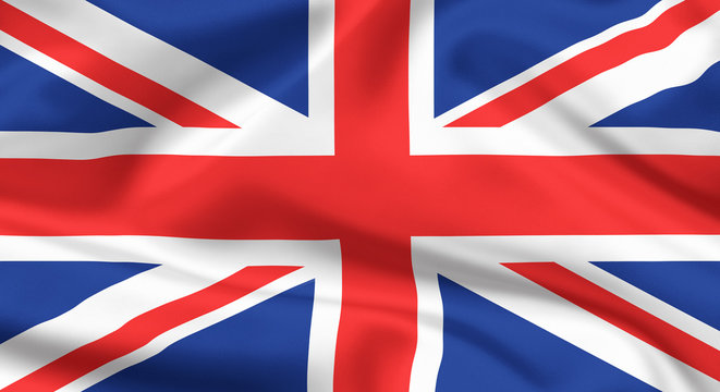 Flag Of The United Kingdom. Union Jack Or Union Flag.