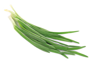 Spring onions.