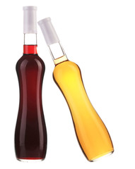 Two botles of wine.