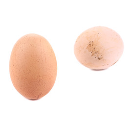 Two eggs.