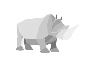 Deurstickers Rhino © stoekenbroek
