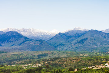 Fototapeta na wymiar Weiße Berge von Kreta - Griechenland