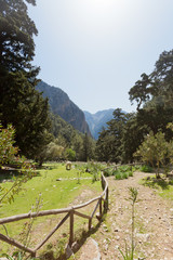 Kreta - Griechenland - Wanderweg durch die Samaria-Schlucht