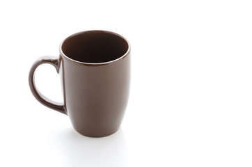 Mug isolated on white