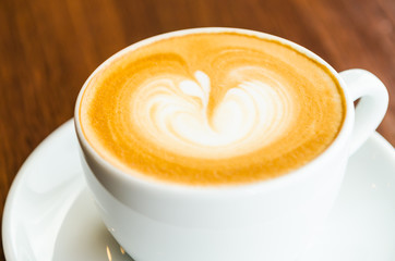 Latte coffee