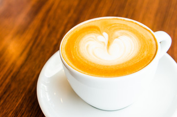 Latte coffee