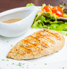 Grilled chicken breast