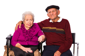 Elderly couple
