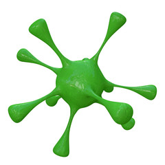 Cell Virus - 3d Rendering