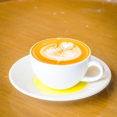 Latte coffee