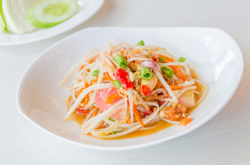 green papaya salad
