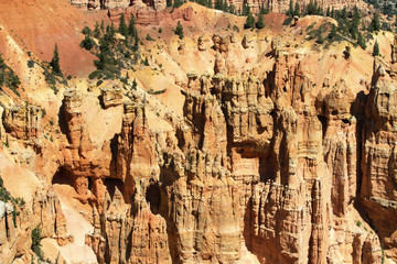 hoodoos de Inspiration point, Bryce canyon