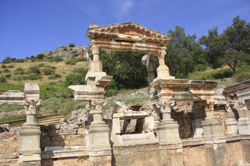 Fototapeta na wymiar Ephese ruines