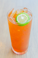 iced lemon tea