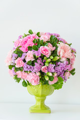 Bouquet in vase