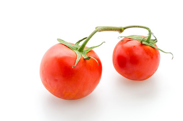 Tomato isolated on white