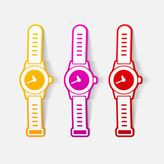 realistic design element: watch