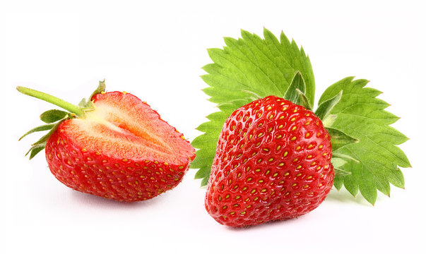 strawberry with slice