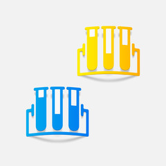 realistic design element: tube