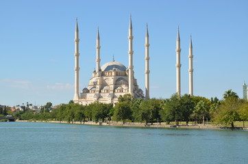 Naklejka premium Sabancı Mosque, Adana