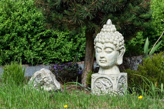 buddha in the garden
