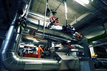 Industrial Steel  pipelines and valves