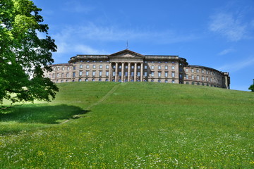 Fototapeta na wymiar Schloss Wilhelmshöhe in Kassel