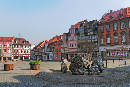 Helmstedt Stadtzentrum