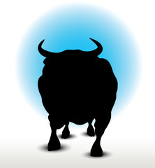 Bull Silhouette
