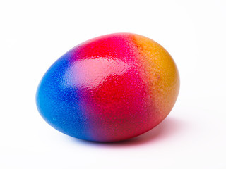 Easter eggs in nest